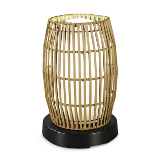Patio Living Concepts Patioglo Led Lamps Table Lamp Bright White Resin Bamboo - All