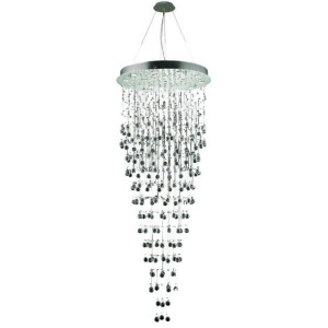Lighting By Pecaso Bernadette Collection Large Hanging Fixture D30in H80in Lt 16 - All