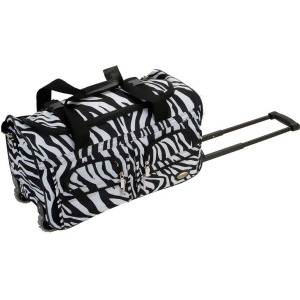 Rockland Zebra 22 Rolling Duffle Bag - All