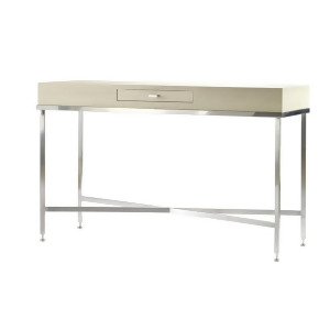 Allan Copley Designs Galleria Rectangular Console Table w/ Drawer w/ White on As - All