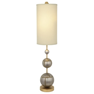 Flambeau Marie Silver Table Lamp - All