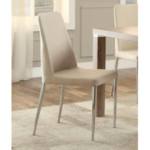 Homelegance Luzerne Side Chair In Neutral Tone Brown Fabric Set of 4 - All