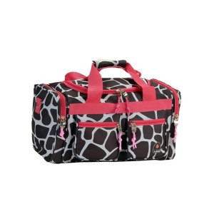 Rockland Pink Giraffe 19 Tote Bag - All