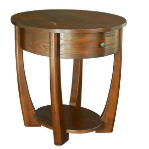 Hammary Concierge Oval End Table - All