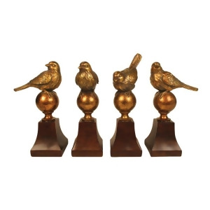Sterling Industries 87-3025 Set/4 Audobon Finials - All