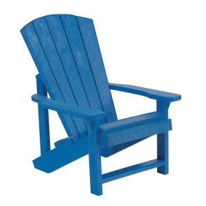 C.r. Plastics Kids Adirondack Chair In Blue - All