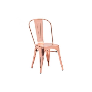 Zuo Elio Dining Chair Rose Gold Set of 2 - All