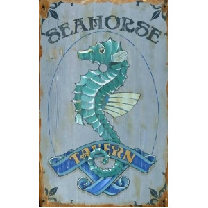 Red Horse Seahorse Sign - All