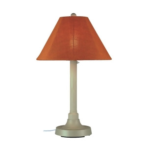 Patio Living Concepts San Juan 34 Inch Table Lamp w/ 2 Inch Bisque Body Chili - All
