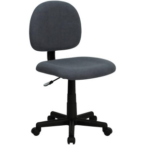 Flash Furniture Mid-Back Ergonomic Gray Fabric Task Chair Bt-660-gy-gg - All