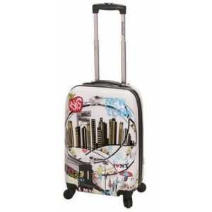 Rockland New York 20 Polycarbonate Carry On - All
