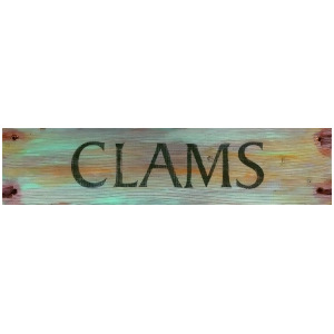Red Horse Clams Sign - All
