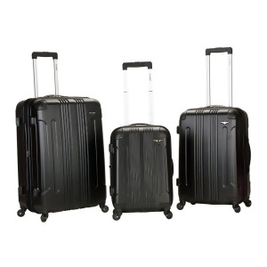 Rockland Black 3 Piece Sonic Abs Upright Set - All