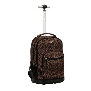 Rockland Leopard 19 Rolling Backpack - All