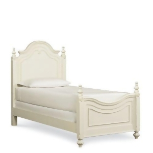Legacy Charlotte Low Poster Bed In Antique White - All