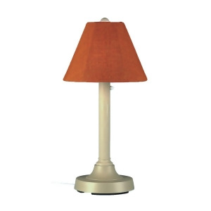 Patio Living Concepts San Juan 30 Inch Table Lamp w/ 2 Inch Bisque Body Chili - All