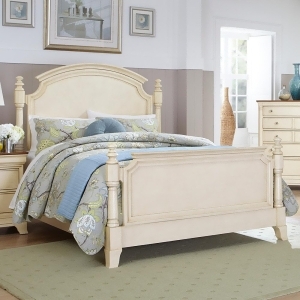 Homelegance Inglewood Ii Panel Poster Bed in Antique White - All