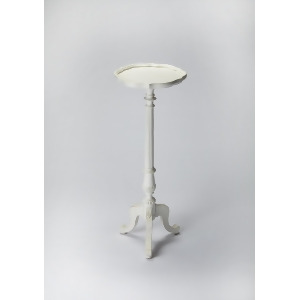 Butler Masterpiece Chatswoth Pedestal Plant Stand In Cottage White - All