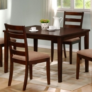 Homelegance Hale 48 Inch Rectangular Dining Table in Medium Brown - All