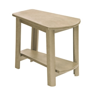 C.r. Plastics Addy Side Table In Beige - All