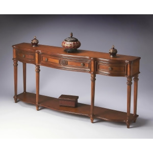Butler Masterpiece Console Table In Vintage Oak 3028001 - All