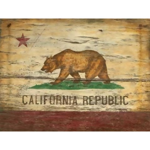 Red Horse California Flag Sign - All