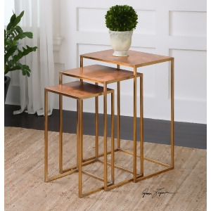 Uttermost Copres Oxidized Nesting Tables Set/3 - All