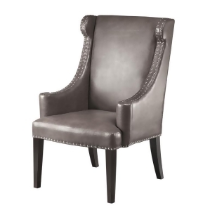 Madison Park Marcel High Back Wing Chair In Taupe - All