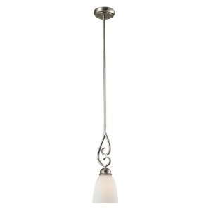 Cornerstone Chatham 1101Ps/20 1 Light Mini Pendant in Brushed Nickel - All