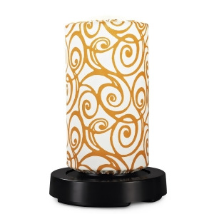Patio Living Concepts Patioglo Led Lamps Table Lamp Bright White Orange Swirl - All
