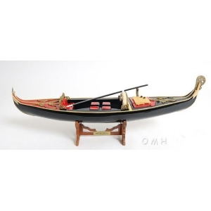 Old Modern Handicraft Venetian Gondola - All