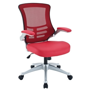 Modway Attainment Office Chair in Red - All