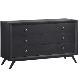 Modway Tracy Wood Dresser In Black - All