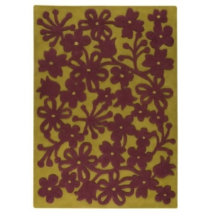 Mat The Basics Bys2028 Rug In Green/Plum - All