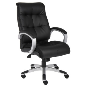 Boss Chairs Boss B8771s-bk Double Plush High Back Executive Chair - All