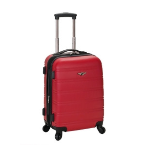Rockland Red Melbourne 20 Expandable Abs Carry On - All
