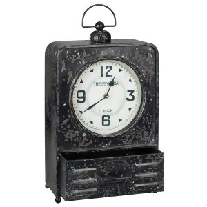 Cooper Classics Patton Table Clock - All