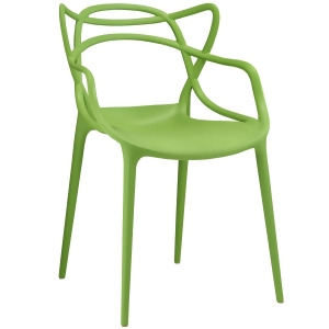 Modway Entangled Dining Armchair In Green - All
