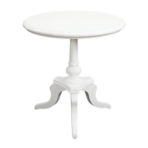 Sterling Industries 6042805 White Chapel Table - All