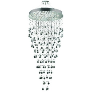Lighting By Pecaso Bernadette Collection Large Hanging Fixture D28in H60in Lt 13 - All