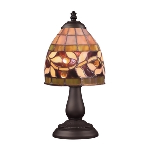 Landmark Lighting 080-Tb-13 Mix Match Section Tiffany Bronze Table Lamp - All