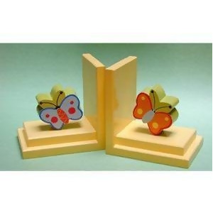 One World Orange And Blue Butterfly Bookends - All