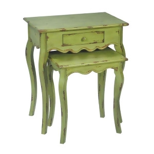Sterling Industries 51-0021 Set/2 Verde Stacking Tables - All