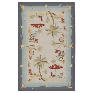 Couristan Outdoor Escape Pacific Heights Rug In Ocean - All