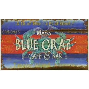Red Horse Blue Crab Sign - All
