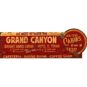 Red Horse Grand Canyon Sign - All