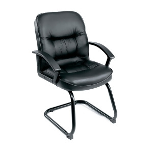 Boss Chairs Boss Mid Back Leatherplus Guest Chair - All
