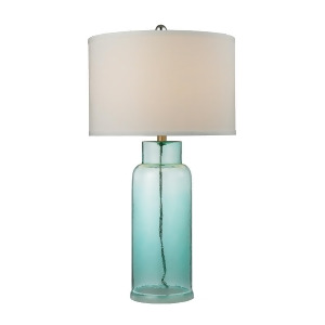 Dimond Lighting 30 Glass Bottle Table Lamp In Seafoam Green - All