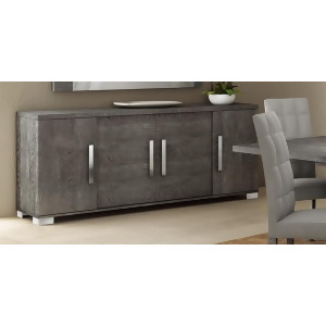 Athome Usa Sarah 4/D Buffet In Grey Birch lacquer - All