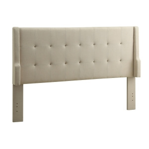 Luxe Headboard King Size-Natural Linen - All